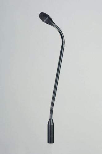 Audio-Technica AT808G - Subkardioidní dynamický mikrofon s kmit. cívkou pro komun. na mixážní pulty, délka 412,7mm