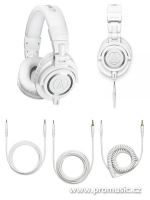 Audio-Technica ATH-M50xWH Profesionální uzavřená dynamická sluchátka