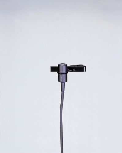 Audio-Technica AT803cW - Všesměrový mikrofon se sponou na kravatu pro vysílací aplikace