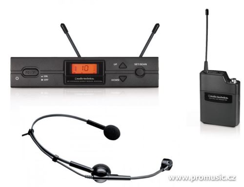 Audio-Technica ATW-2110b/HC1 - UniPak systém s mikrofonem ATM75cW